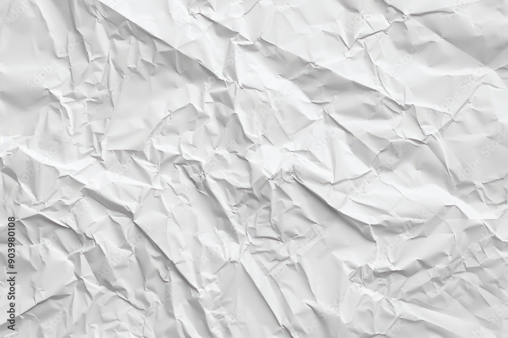 The texture of white paper is crumpled. Background for various purposes The texture of white paper is crumpled. Background for various purposes