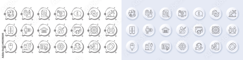Vaccination appointment, Call center and Information line icons. White pin 3d buttons, chat bubbles icons. Pack of Charging station, Food app, Equality icon. Vector Vaccination appointment, Call center and Information line icons. White pin 3d buttons, chat bubbles icons. Pack of Charging station, Food app, Equality icon. Vector