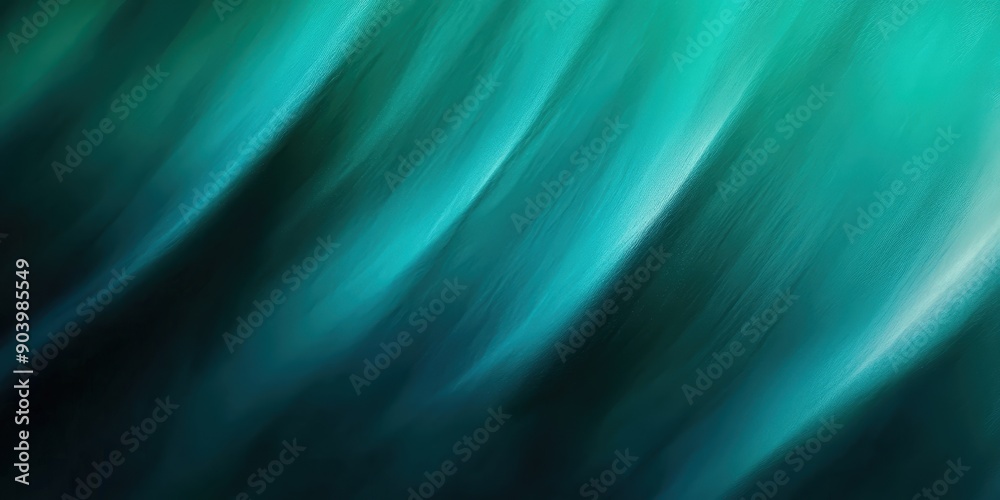 Fototapeta premium Abstract gradient background with dark blue and green colors 