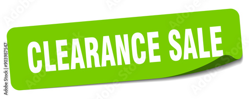 CLEARANCE SALE