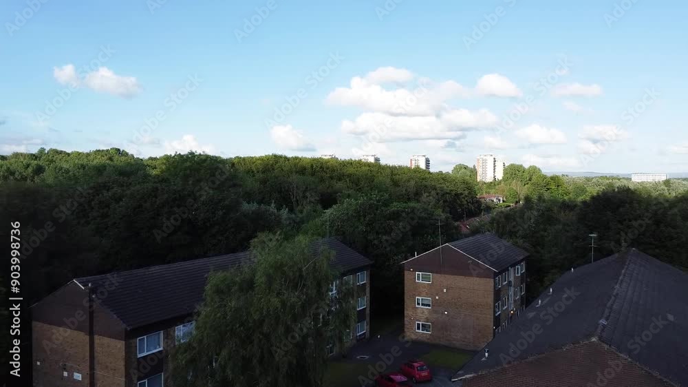UK Homes Arial Short - England Houses UK Homes Arial Short - England Houses