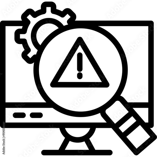Slika na platnu Vulnerable Icon