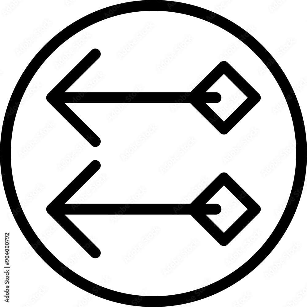 Arrow Block Left Icon Arrow Block Left Icon