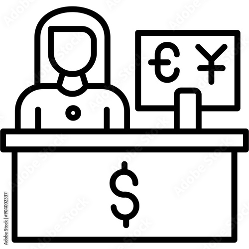 Stockbroker Icon