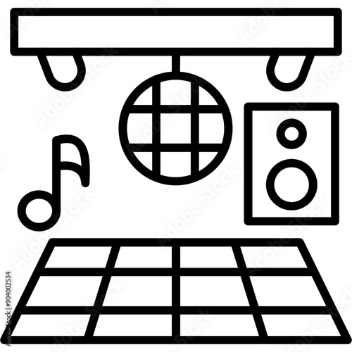 Dancing floor Icon