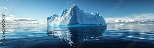 Wallpaper Mural Massive Iceberg Showing Hidden Dangers Underwater Torontodigital.ca