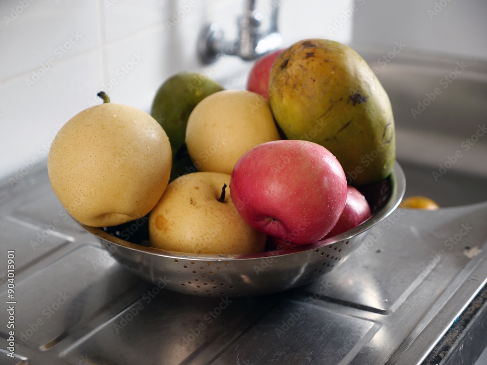 Fresh delicious and nutricious exotic tropical fruits Fresh delicious and nutricious exotic tropical fruits