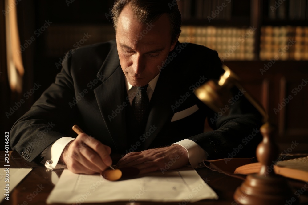 An exceptionally diligent legal professional who is deeply engaged in detailed writing tasks, skillfully navigating through various critical aspects of law and client representation An exceptionally diligent legal professional who is deeply engaged in detailed writing tasks, skillfully navigating through various critical aspects of law and client representation