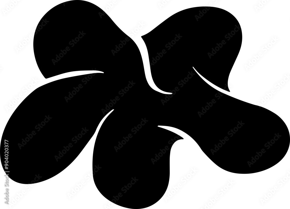 Irregular flat shape abstract fluid, liquid organic flat form.