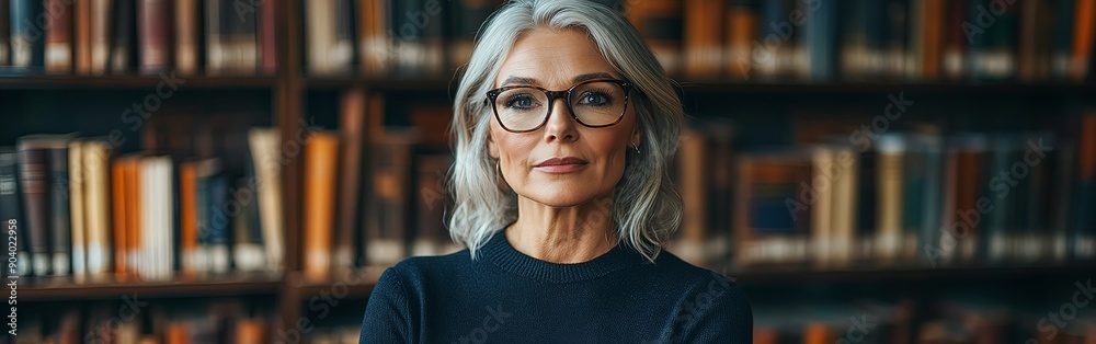 Experienced Professor Explaining Complex Ideas