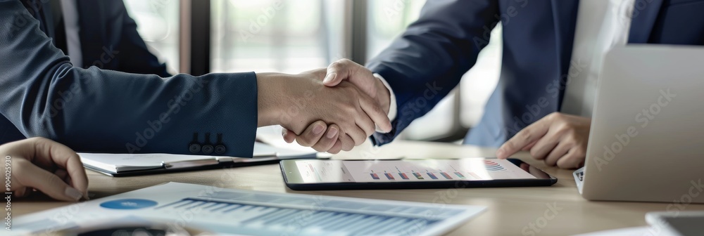 Business Partnership The Impact and Significance of a Handshake During Negotiations in Various Professional Contexts and Corporate Environments, Building Trust and Collaboration for Success Business Partnership The Impact and Significance of a Handshake During Negotiations in Various Professional Contexts and Corporate Environments, Building Trust and Collaboration for Success