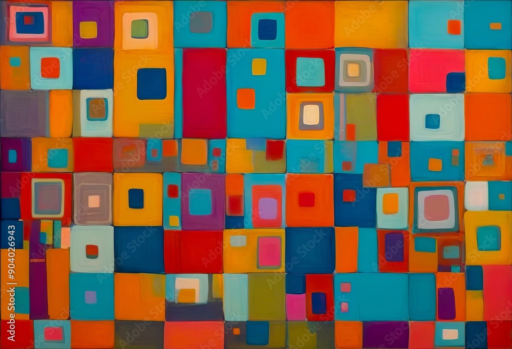 Background squares and rectangles whimsical Background squares and rectangles whimsical
