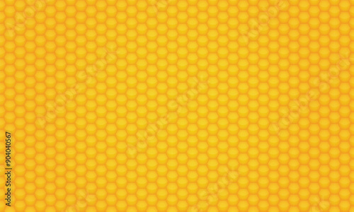 Honeycomb vector abstract cartoon pattern, Honey comb hexagonal colored pattern design in modern style