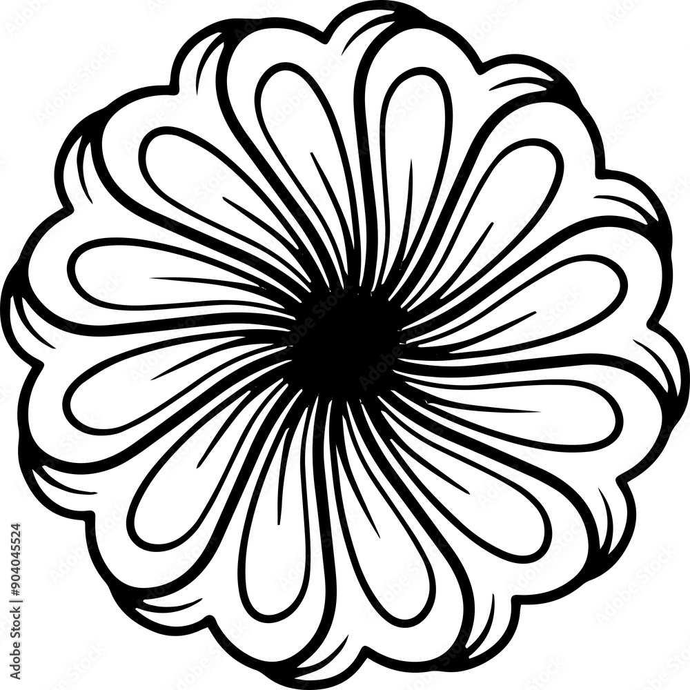 Abstract ornamental flower design element. Mandala style flower symmetric illustration. Abstract ornamental flower design element. Mandala style flower symmetric illustration.