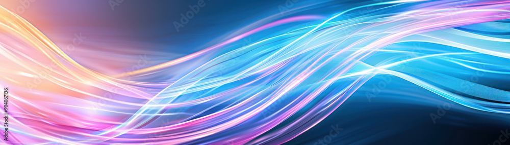 Technology Background, A vibrant, swirling array of neon colors forms an abstract background, with a blank central space perfect for text overlay. The hues include electric blues, Technology Background, A vibrant, swirling array of neon colors forms an abstract background, with a blank central space perfect for text overlay. The hues include electric blues,