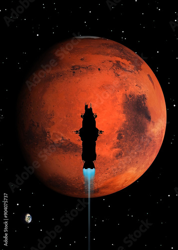 Rocinante Silhouette photo