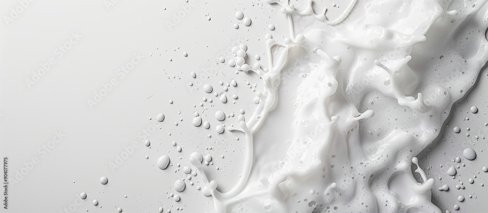 Background with foam in a crisp white hue perfect for showcasing a copy space image Background with foam in a crisp white hue perfect for showcasing a copy space image