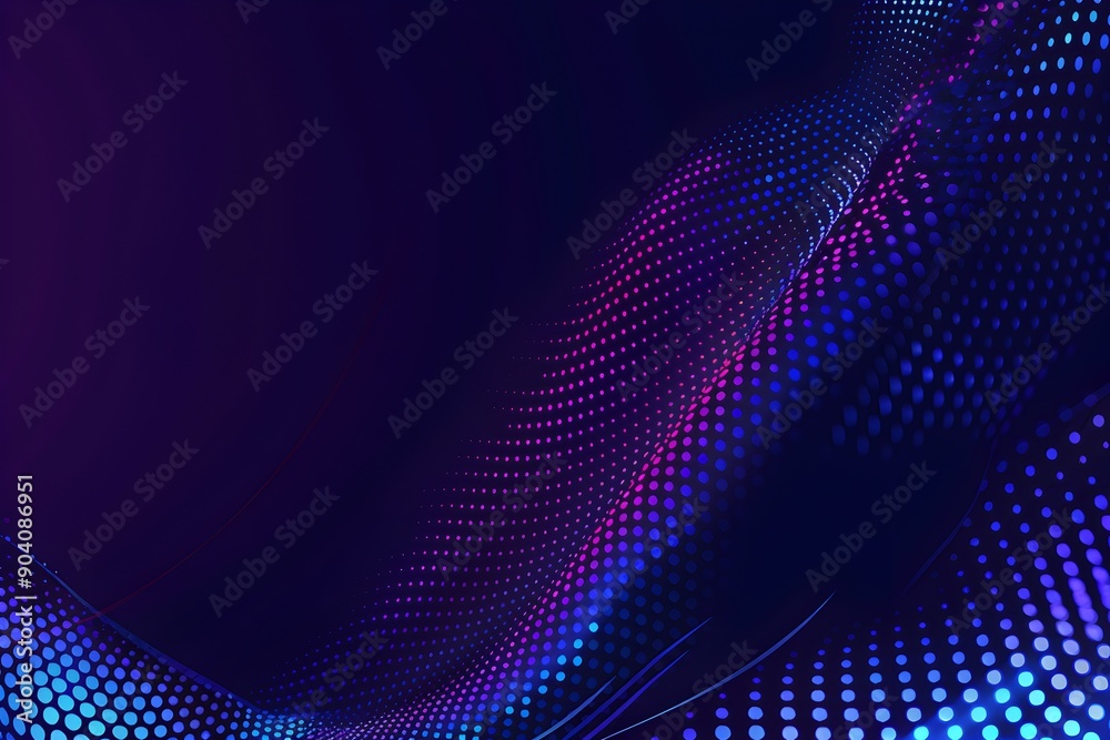 Dark blue background with dots, gradient from dark to light color. Abstract vector illustration of modern digital technology design. Wide banner for website, cover or presentation Dark blue background with dots, gradient from dark to light color. Abstract vector illustration of modern digital technology design. Wide banner for website, cover or presentation