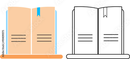 book icon vector