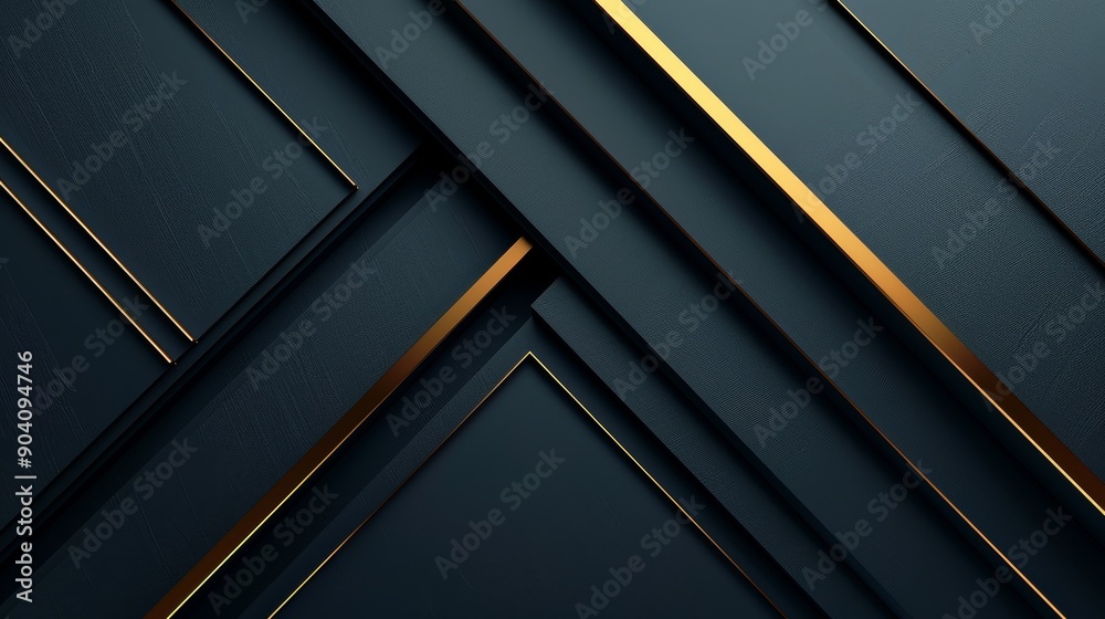 An elegant image showcasing intersecting black and gold lines creating a geometric pattern, exuding sophistication and modern luxury, perfect for contemporary design themes. An elegant image showcasing intersecting black and gold lines creating a geometric pattern, exuding sophistication and modern luxury, perfect for contemporary design themes.