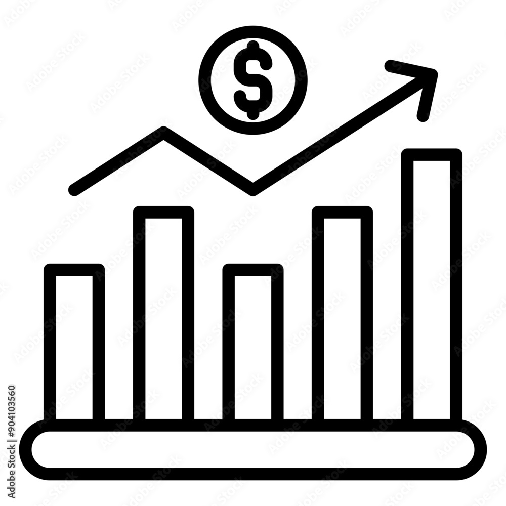 Stock Market Icon Element For Design Stock Market Icon Element For Design