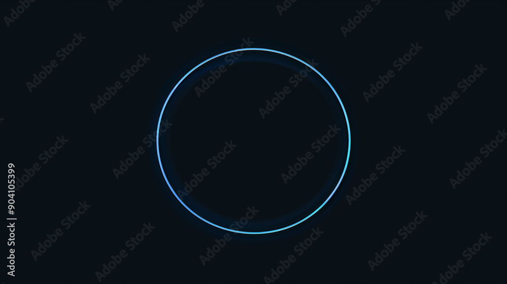 Abstract luminous arc technology black background Abstract luminous arc technology black background
