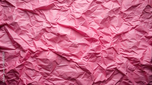 Wallpaper Mural pink backgroud crumpled paper Torontodigital.ca