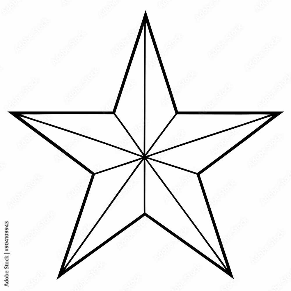 realistic christmas star vector illustration realistic christmas star vector illustration