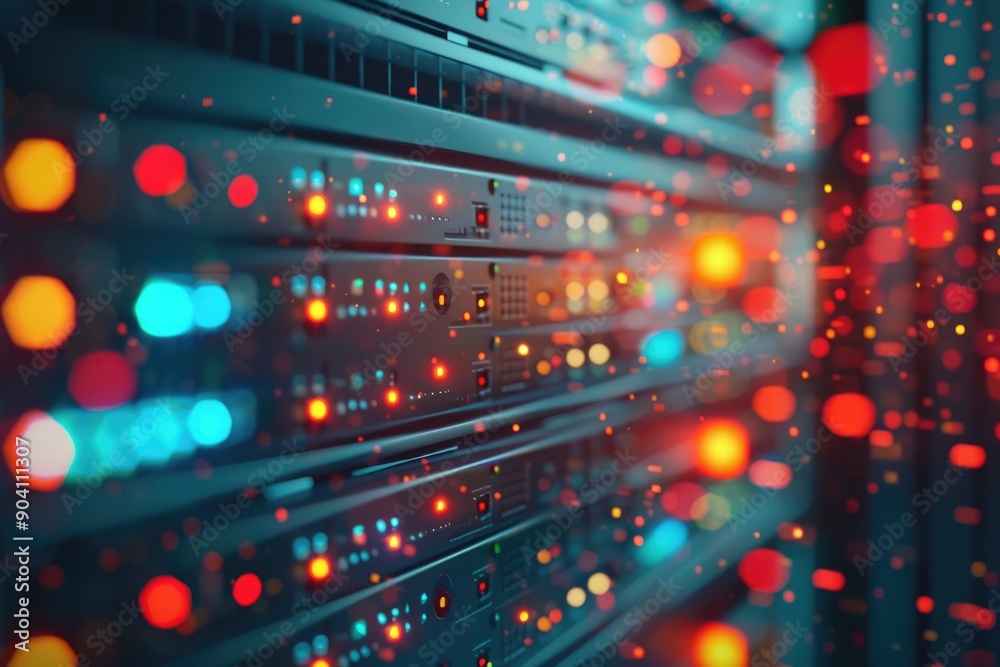 Contact connection realistic data close up theme vibrant Fusion server room Contact connection realistic data close up theme vibrant Fusion server room