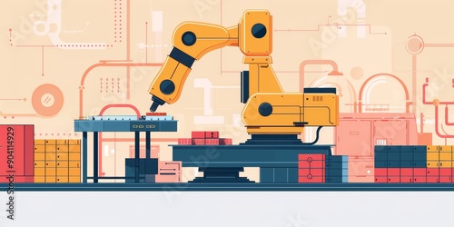 Machine learning algorithms optimizing production schedules and logistics