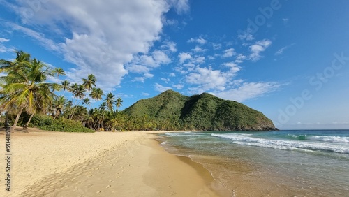 Venezuela perfect landscape waterfall beach