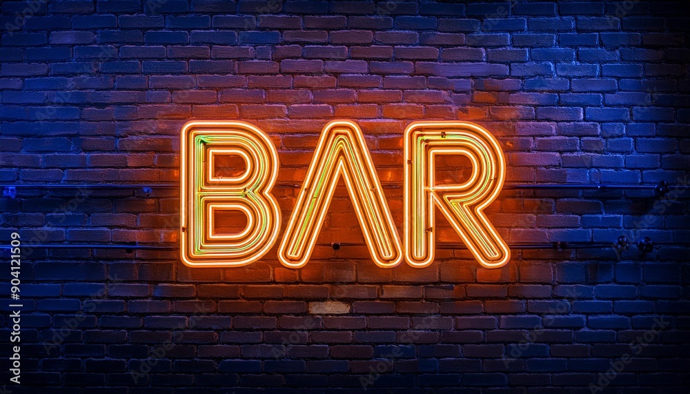 Obraz premium neon light sign