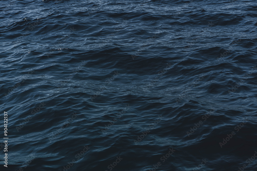Fototapeta premium Midnight Blue Sea Texture