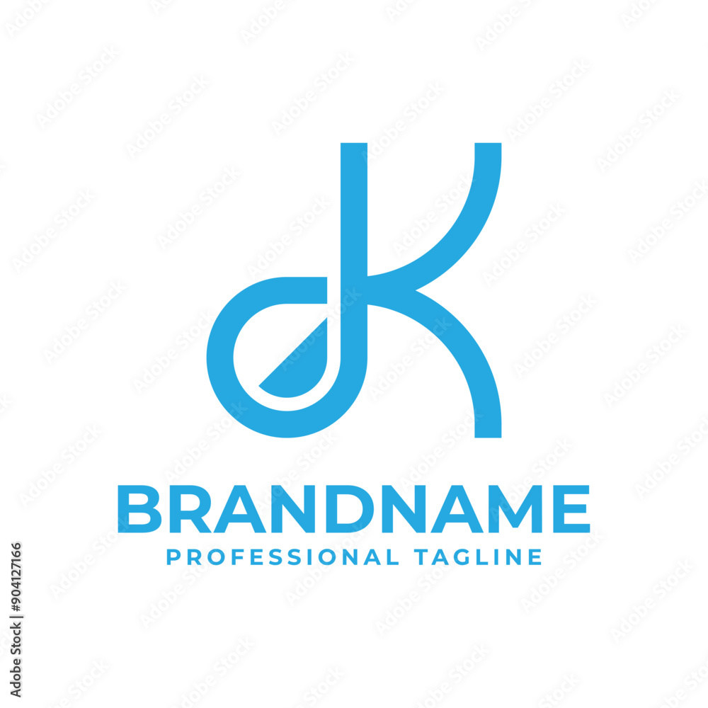 Letter K Droplet Logo, suitable for any business with K initial related to liquid Letter K Droplet Logo, suitable for any business with K initial related to liquid