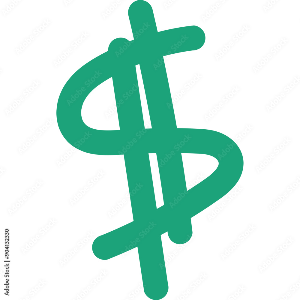 Obraz premium Line Simple Doodle