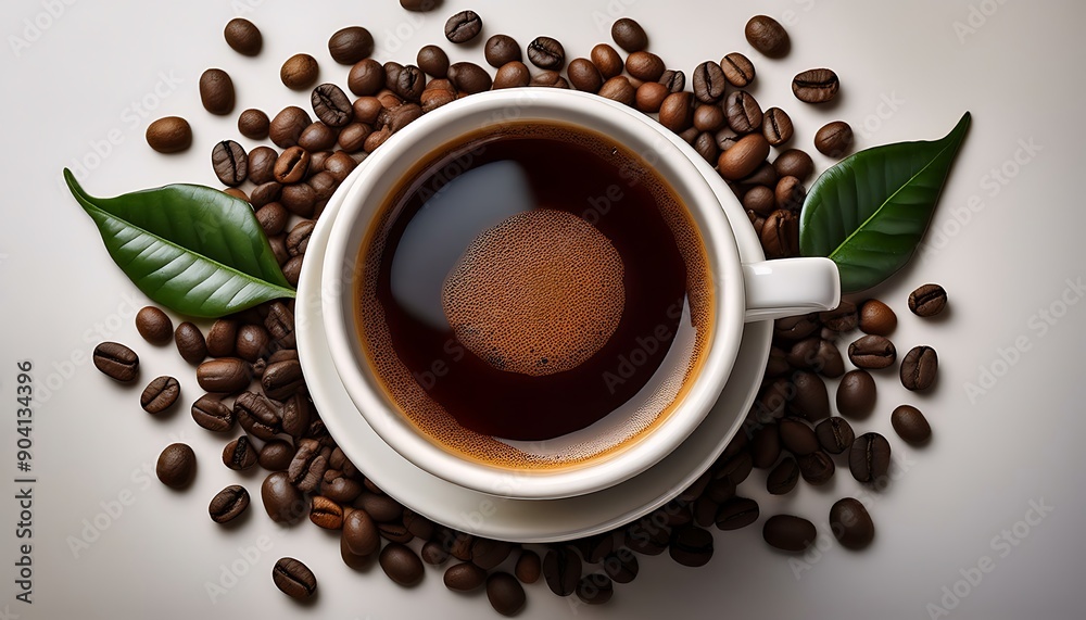 Fototapeta premium Black Coffee