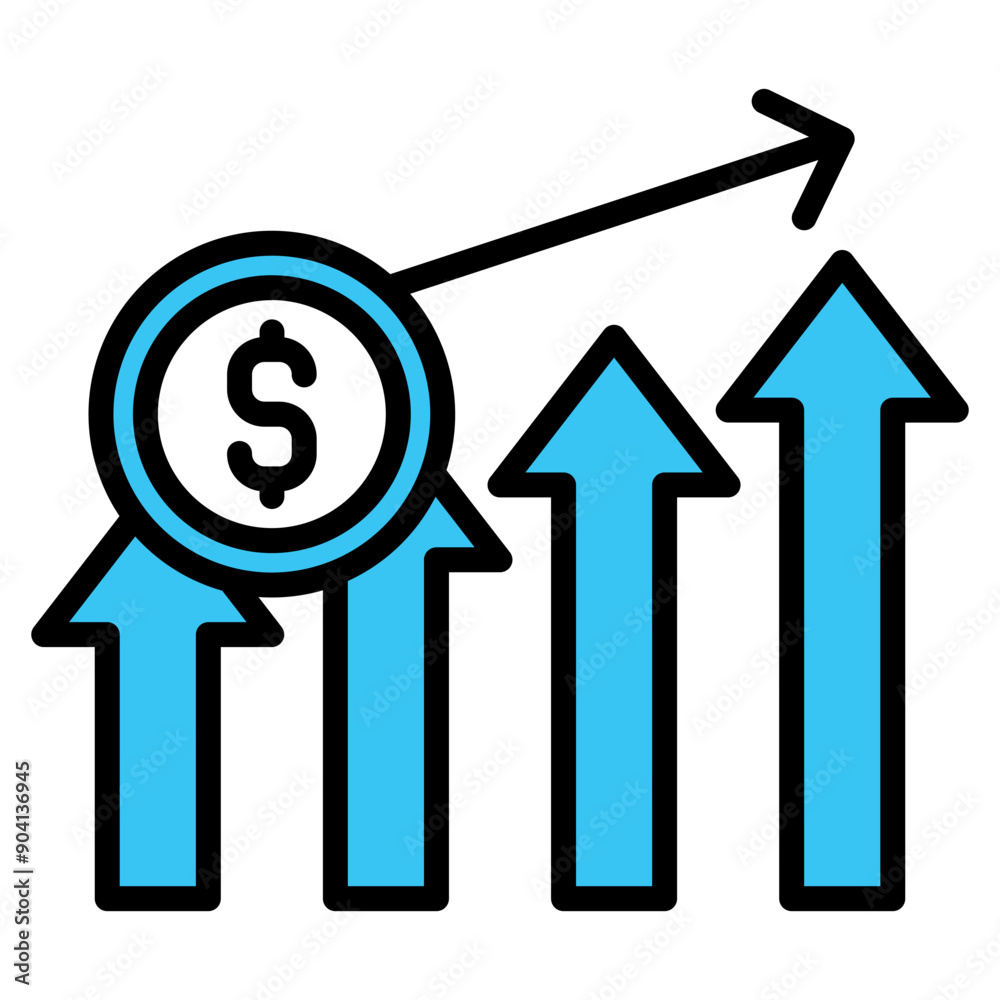 Investment Icon Element For Design Investment Icon Element For Design