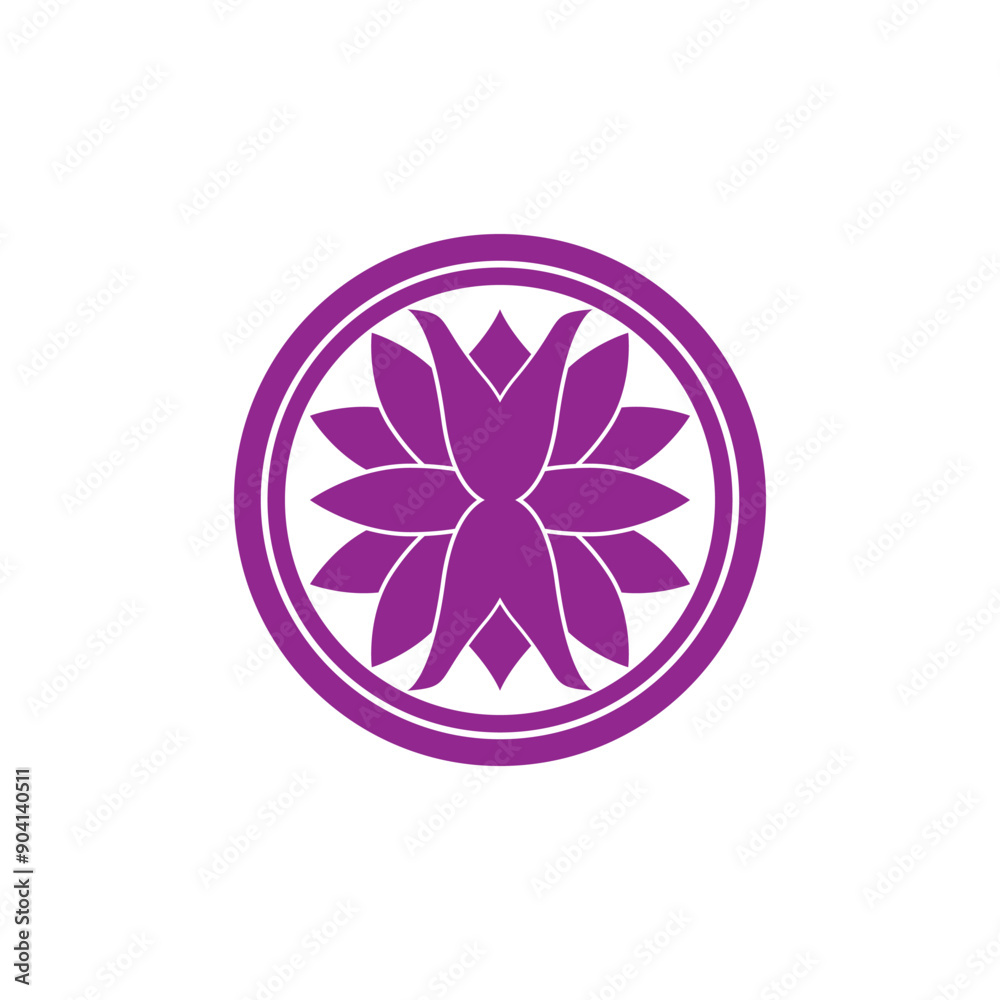 Saffron logo vector , flower saffron logo design template Saffron logo vector , flower saffron logo design template