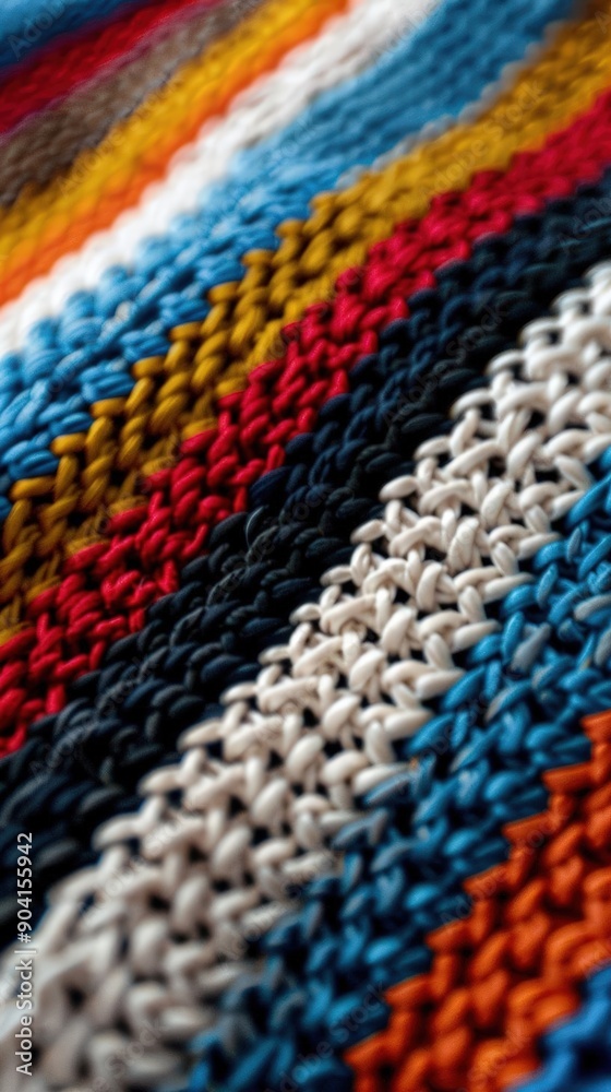 A Close-up Shot of a Cyber-ethnic tapestry, woven diverse threads A Close-up Shot of a Cyber-ethnic tapestry, woven diverse threads
