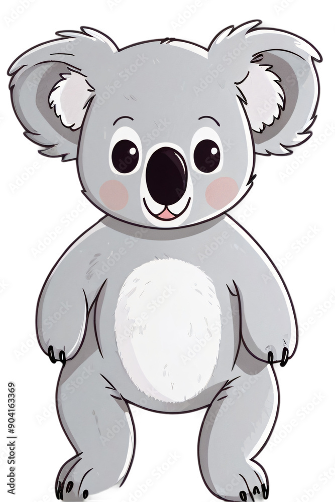 clipart of cute koala illustration isolated clipart of cute koala illustration isolated