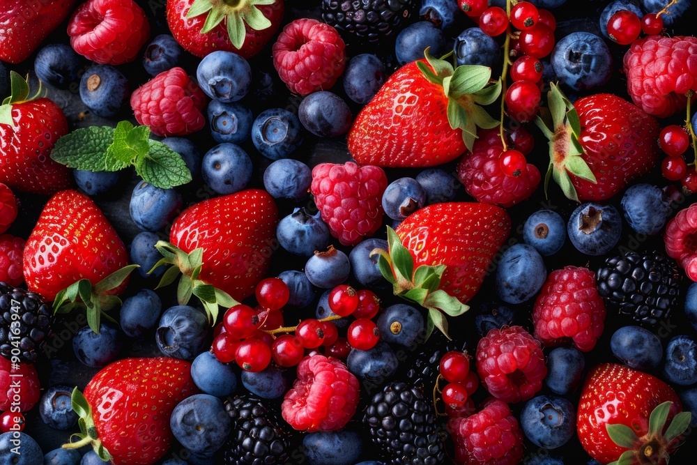 mixed berries fruit wallpaper background mixed berries fruit wallpaper background