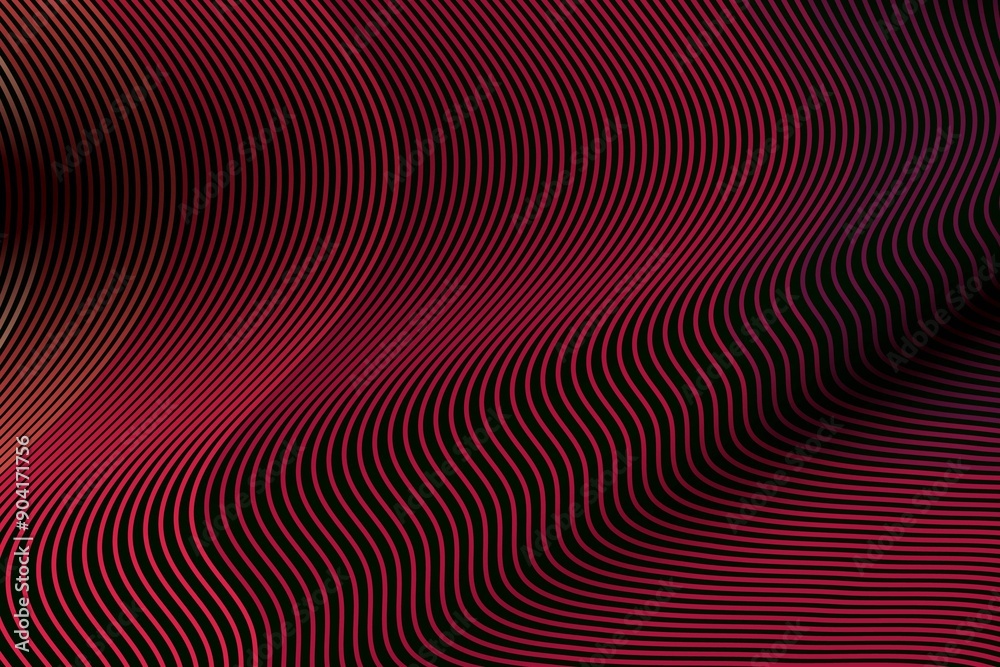 Abstract background with wavy lines in red and black. Abstract background with wavy lines in red and black.