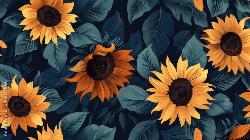 sunflower background sunflower background