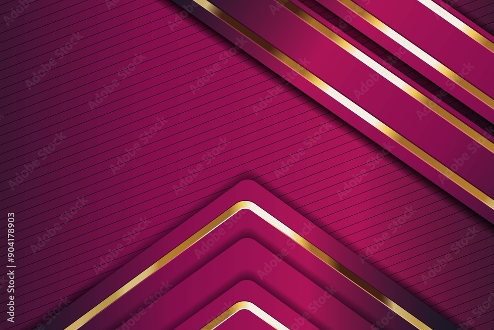 Abstract geometric background with diagonal lines, gold and magenta. Abstract geometric background with diagonal lines, gold and magenta.