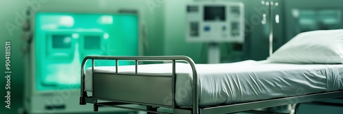 Hospital bed Hospital cleaning, Hospital disinfection cleaning, Patient bed cleaning for emergency patients.