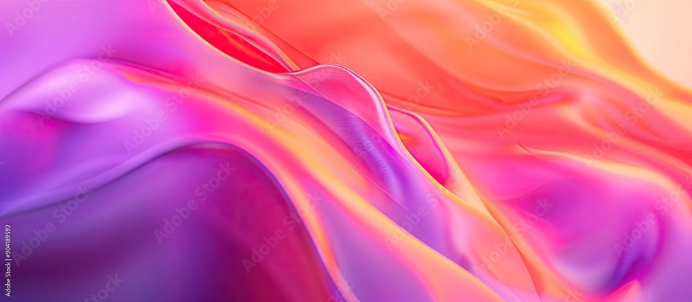 Obraz premium Sleek modern gradient blur background ideal for product design with copy space image