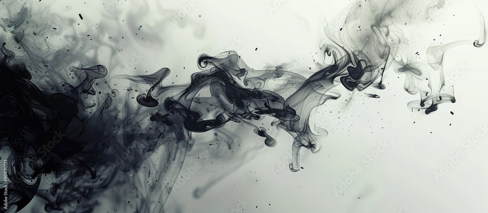 Ink tinged backdrop with copy space image Ink tinged backdrop with copy space image