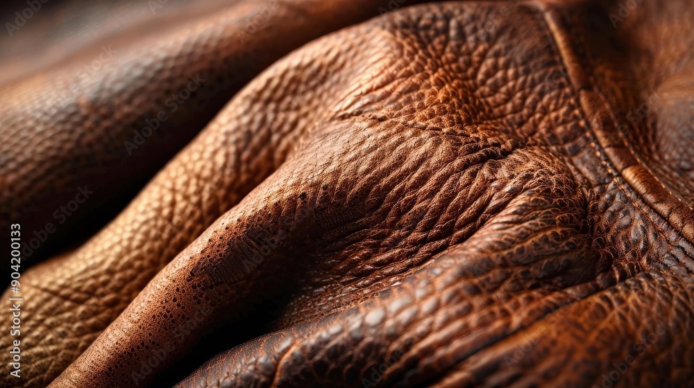 A close-up texture of leather, with fine grain and natural imperfections. The rich and tactile appearance conveys a sense of luxury and durability, perfect for high-end and classic themes A close-up texture of leather, with fine grain and natural imperfections. The rich and tactile appearance conveys a sense of luxury and durability, perfect for high-end and classic themes