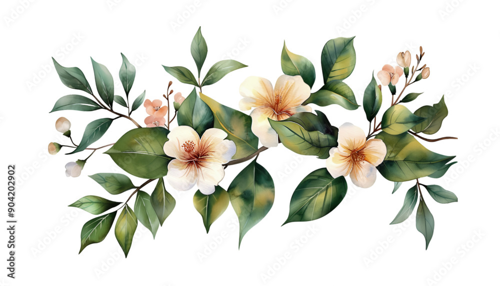 branch of a tree with flowers