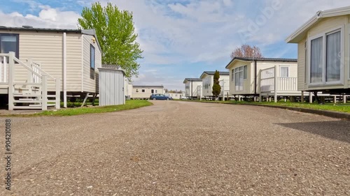Typical UK Holiday Camp Site. Holiday Village, s